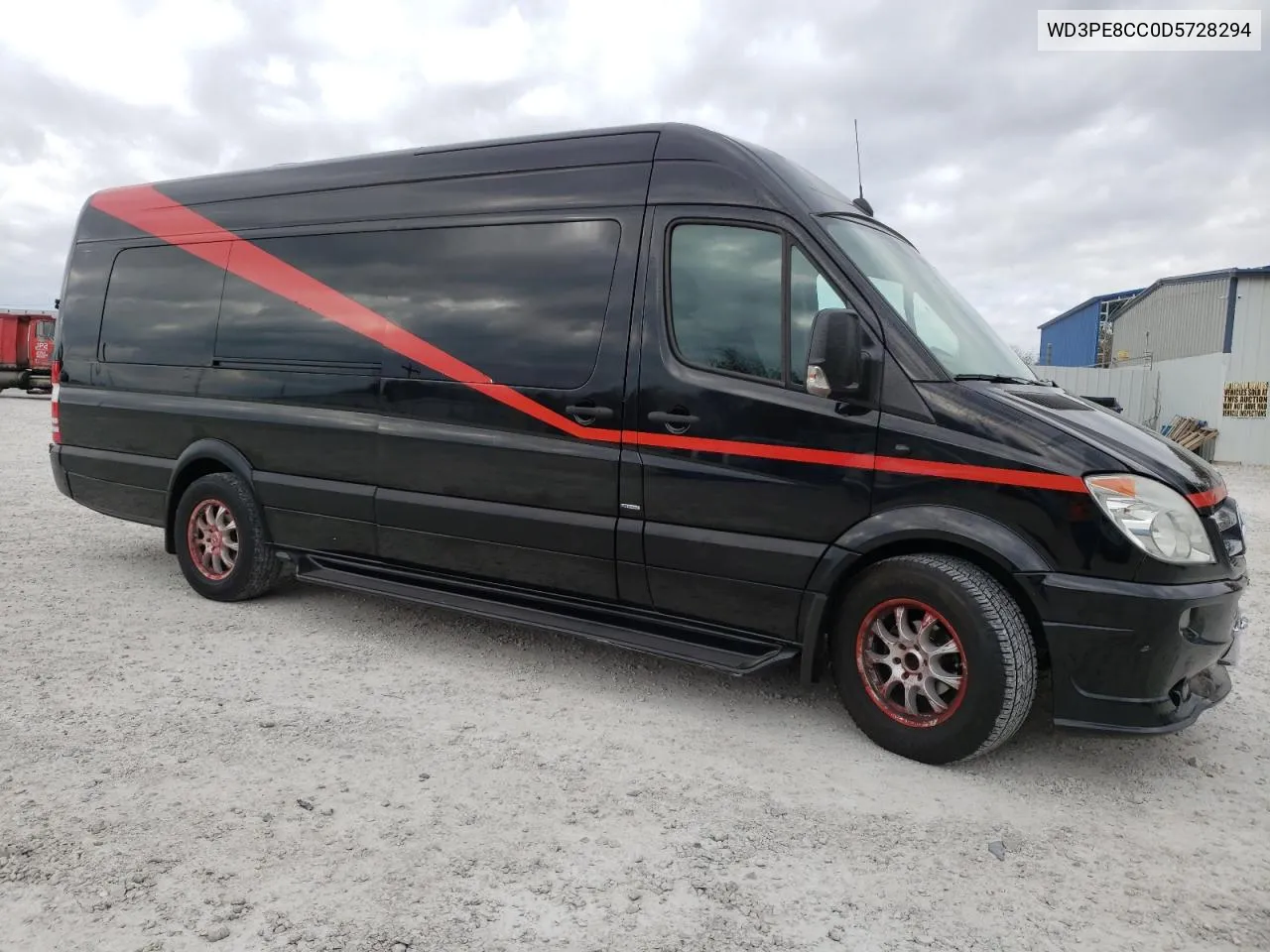 2013 Mercedes-Benz Sprinter 2500 VIN: WD3PE8CC0D5728294 Lot: 78577134