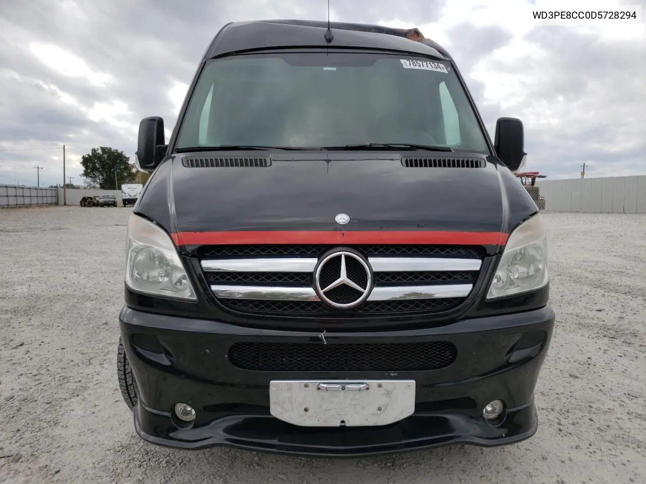 2013 Mercedes-Benz Sprinter 2500 VIN: WD3PE8CC0D5728294 Lot: 78577134