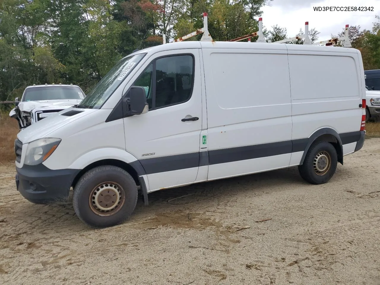 2014 Mercedes-Benz Sprinter 2500 VIN: WD3PE7CC2E5842342 Lot: 72517044