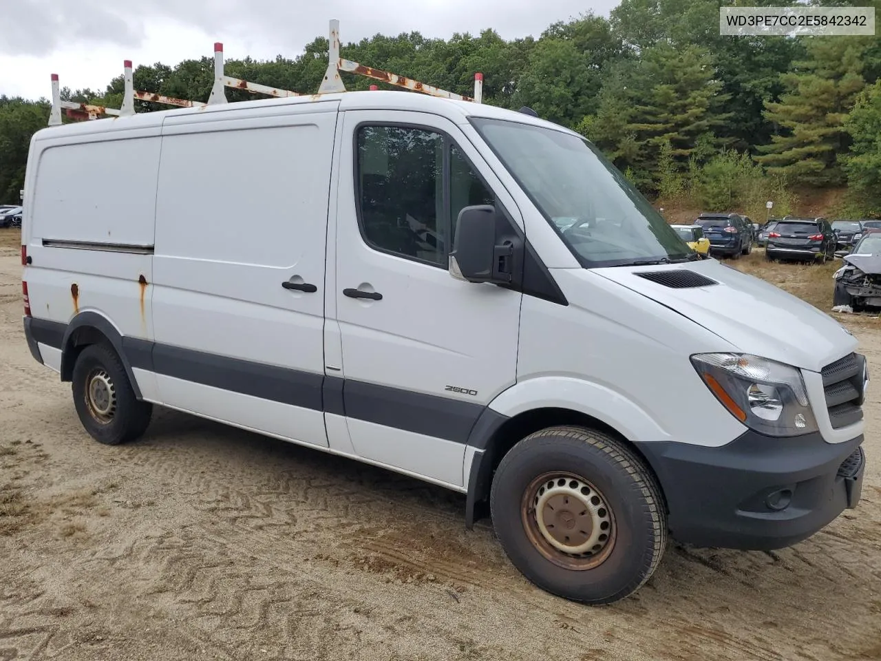 2014 Mercedes-Benz Sprinter 2500 VIN: WD3PE7CC2E5842342 Lot: 72517044