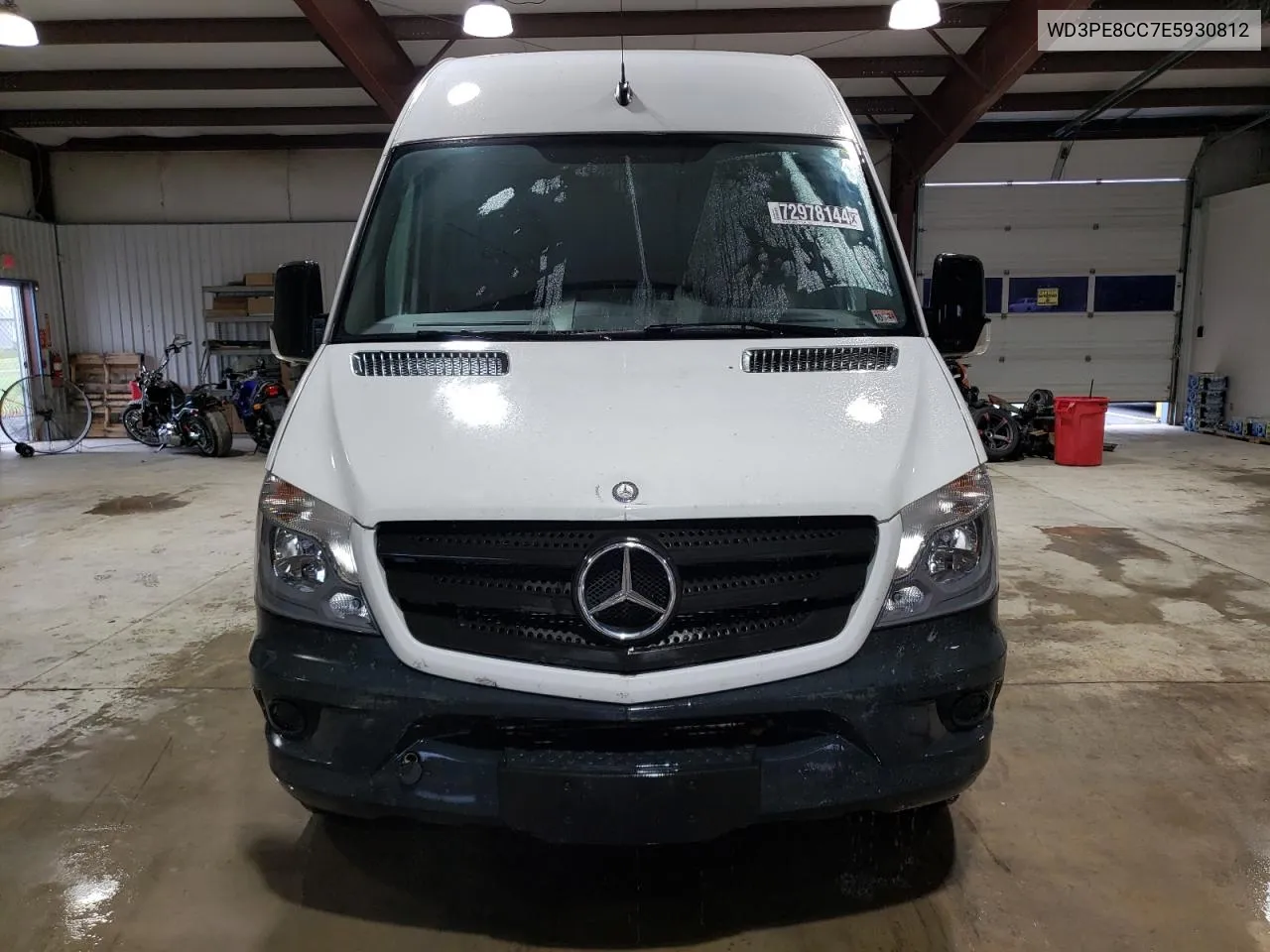 2014 Mercedes-Benz Sprinter 2500 VIN: WD3PE8CC7E5930812 Lot: 72978144