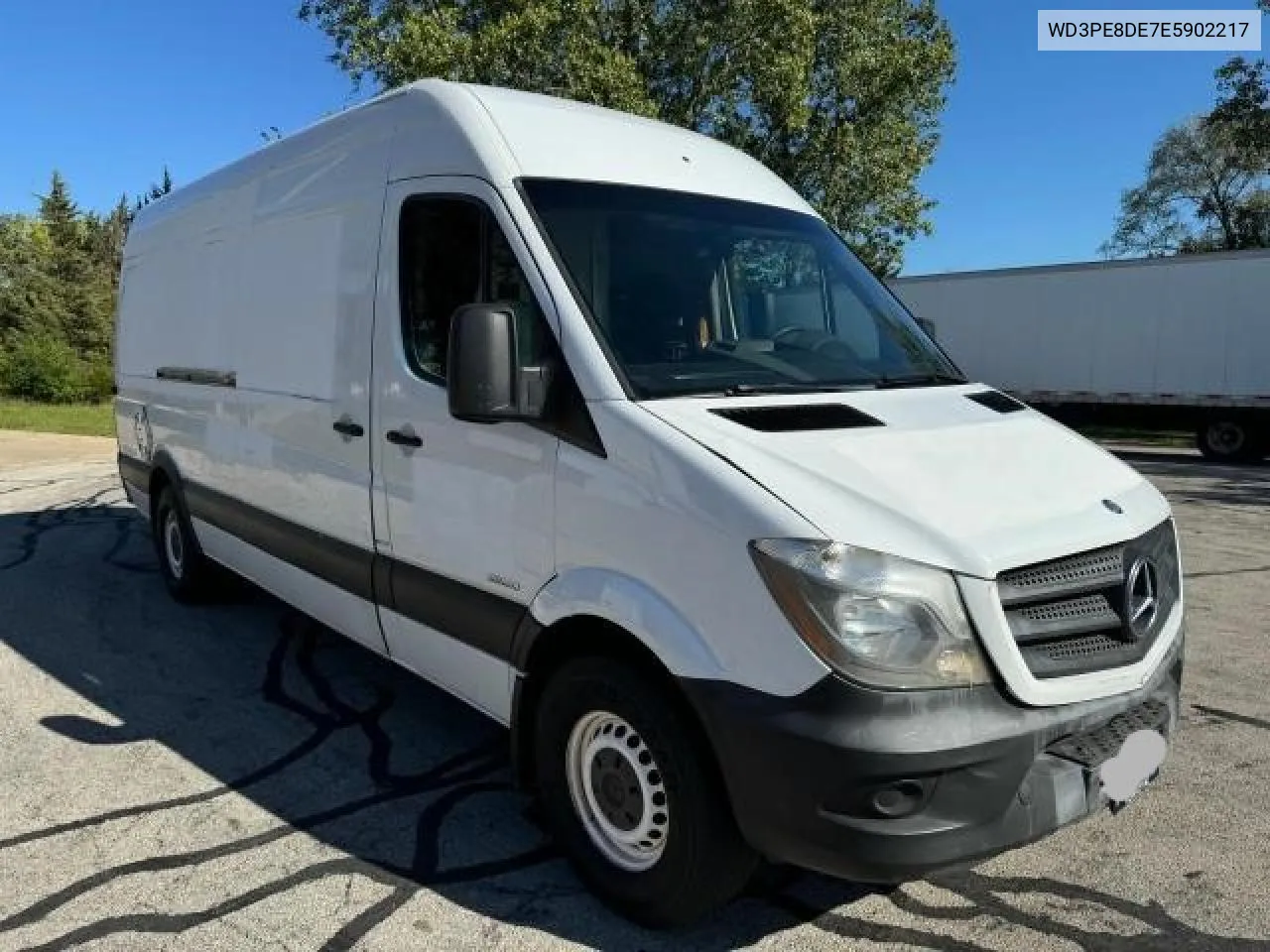 2014 Mercedes-Benz Sprinter 2500 VIN: WD3PE8DE7E5902217 Lot: 73580504