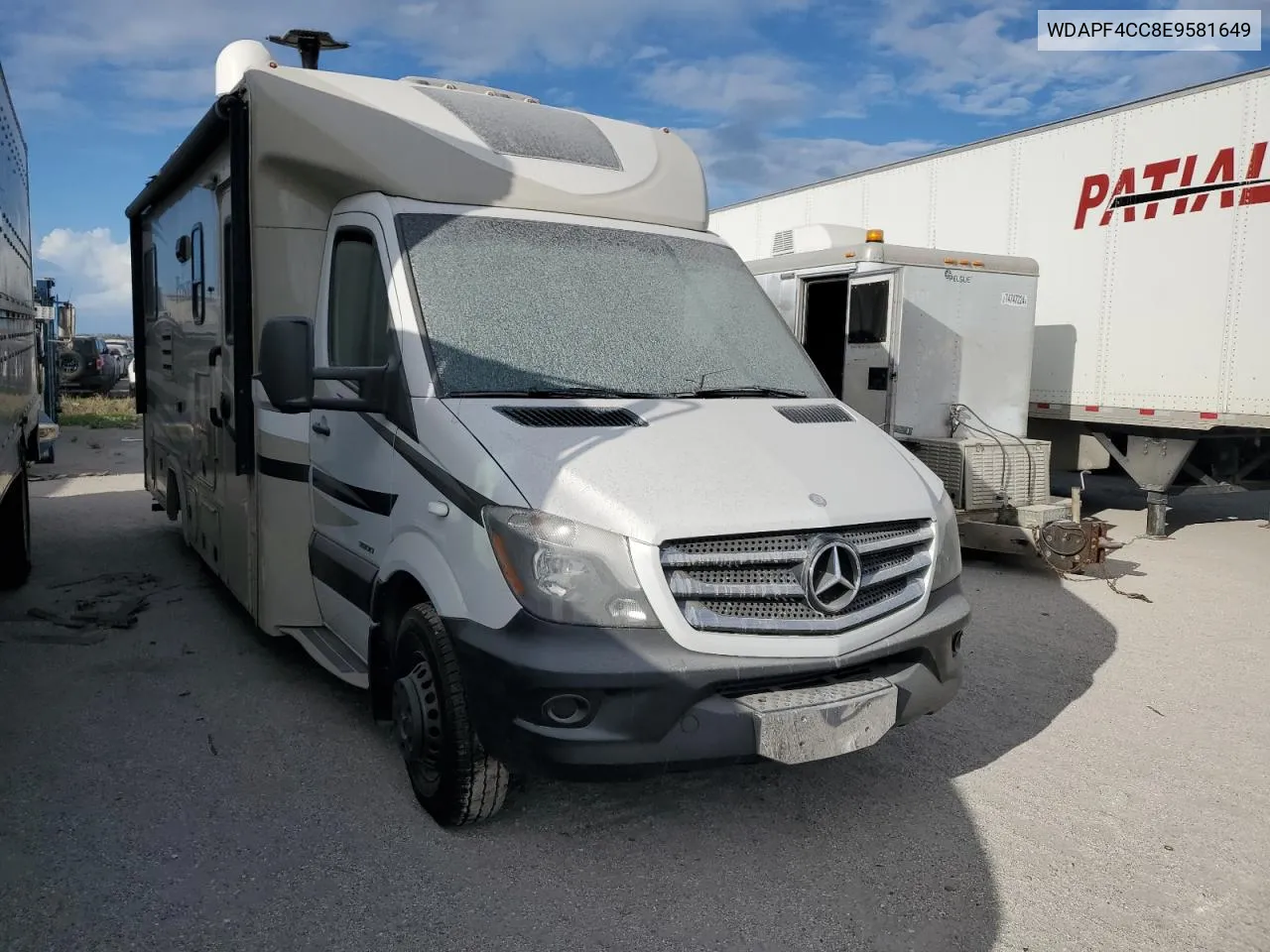 2014 Mercedes-Benz Sprinter 3500 VIN: WDAPF4CC8E9581649 Lot: 75126044