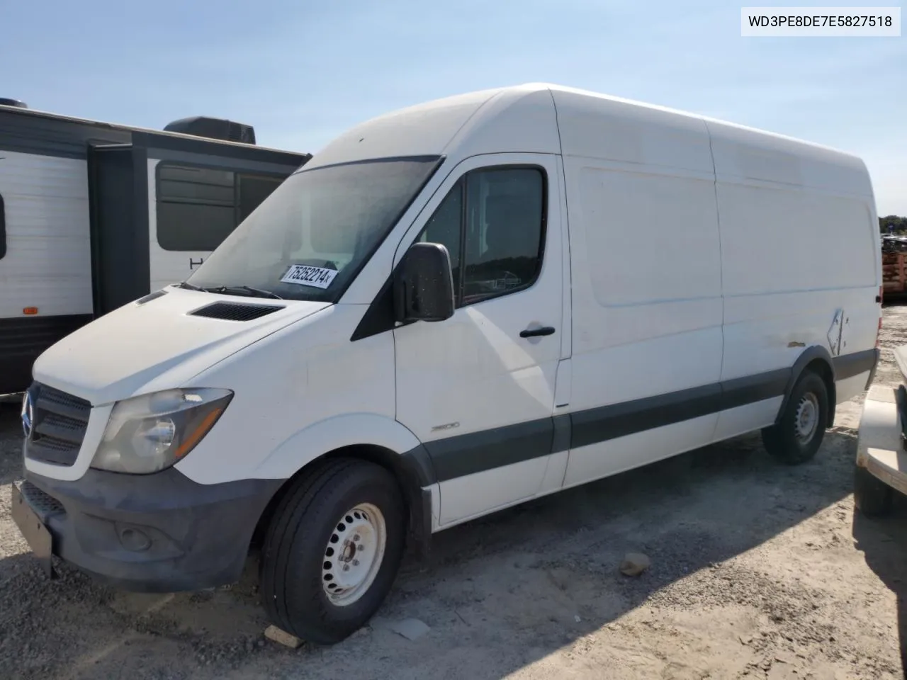 2014 Mercedes-Benz Sprinter 2500 VIN: WD3PE8DE7E5827518 Lot: 75252214