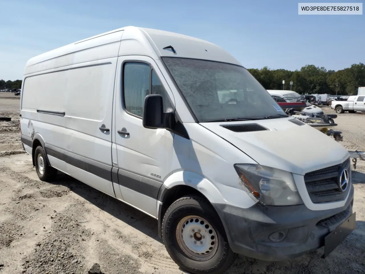 2014 Mercedes-Benz Sprinter 2500 VIN: WD3PE8DE7E5827518 Lot: 75252214