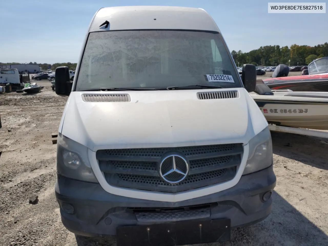 2014 Mercedes-Benz Sprinter 2500 VIN: WD3PE8DE7E5827518 Lot: 75252214