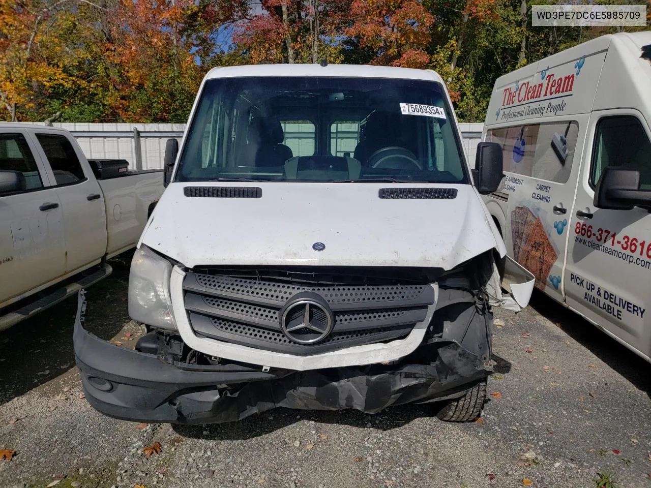 2014 Mercedes-Benz Sprinter 2500 VIN: WD3PE7DC6E5885709 Lot: 75689354