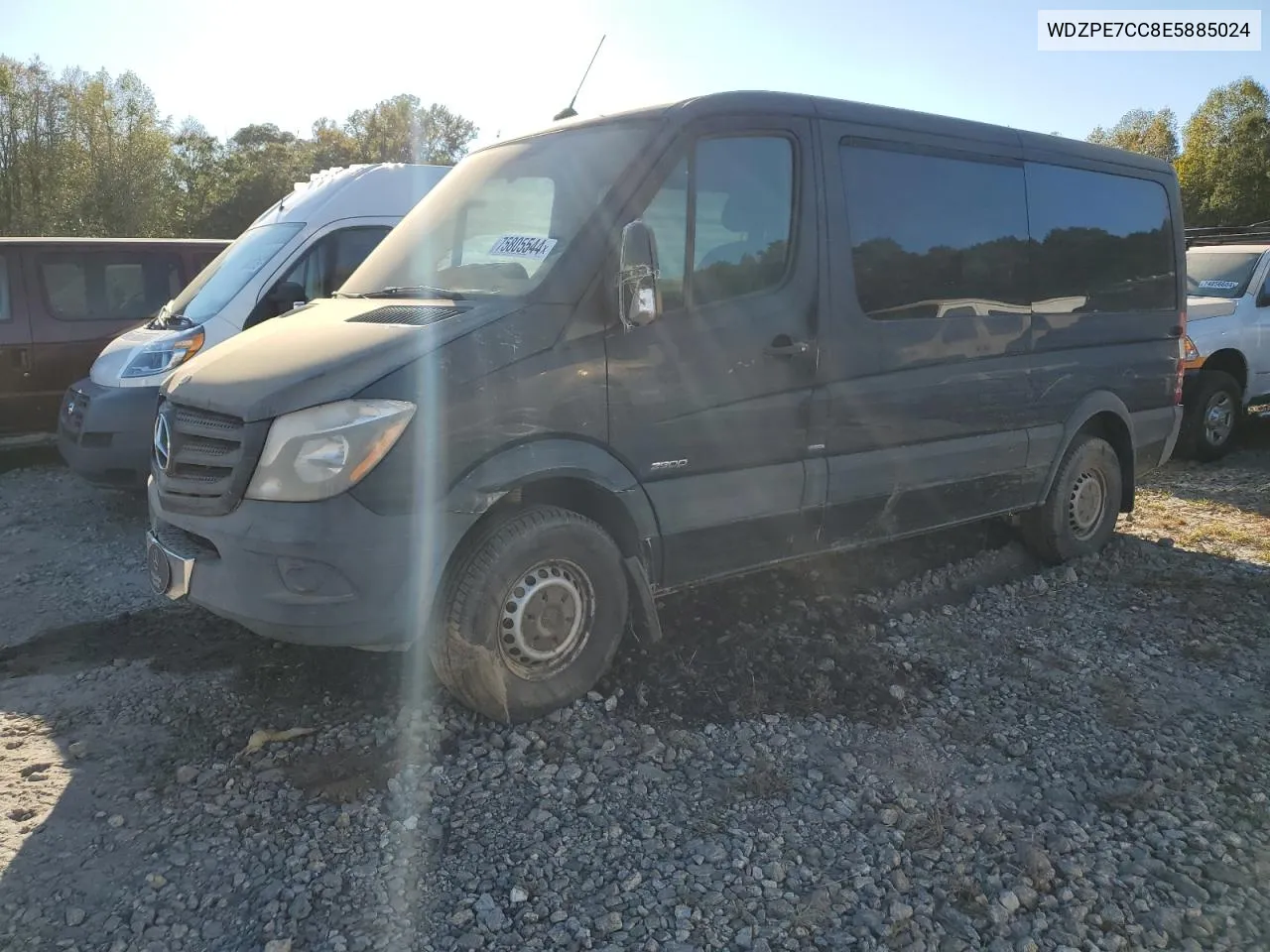 2014 Mercedes-Benz Sprinter 2500 VIN: WDZPE7CC8E5885024 Lot: 75805544