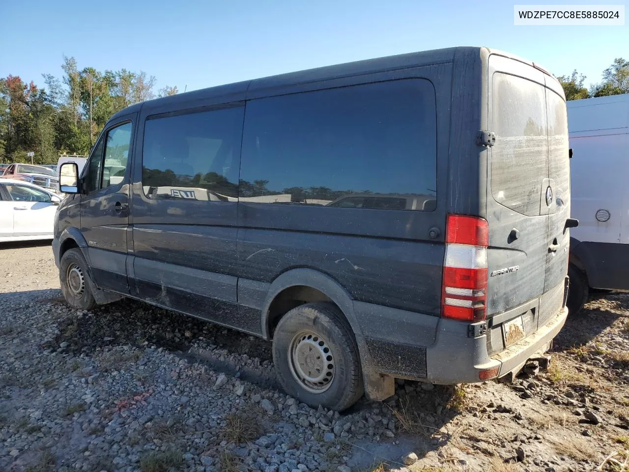 2014 Mercedes-Benz Sprinter 2500 VIN: WDZPE7CC8E5885024 Lot: 75805544