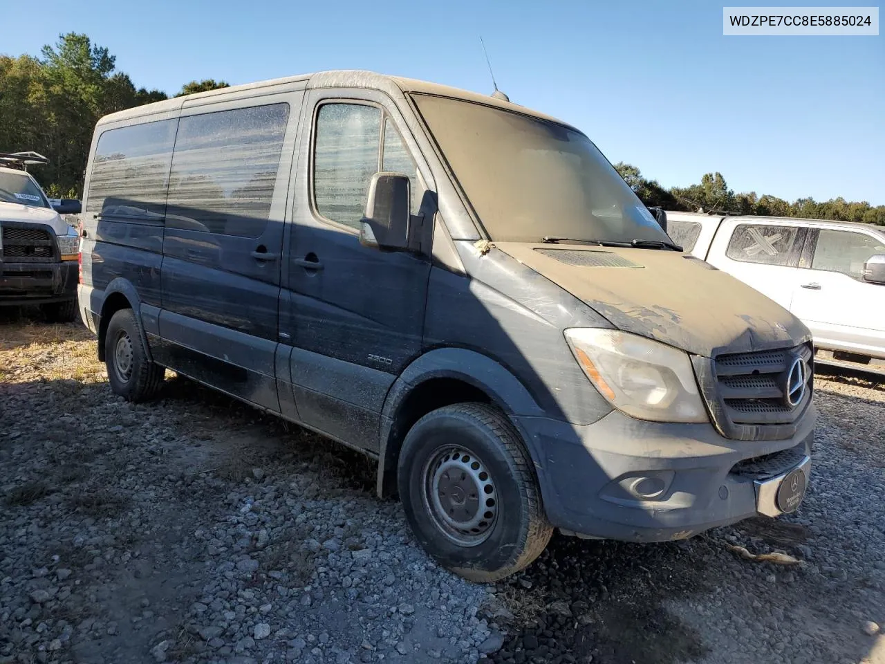 2014 Mercedes-Benz Sprinter 2500 VIN: WDZPE7CC8E5885024 Lot: 75805544