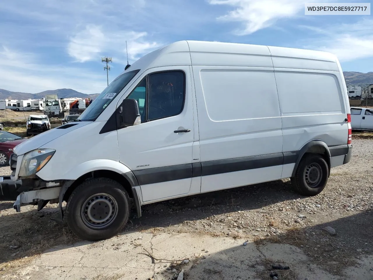 2014 Mercedes-Benz Sprinter 2500 VIN: WD3PE7DC8E5927717 Lot: 76971024