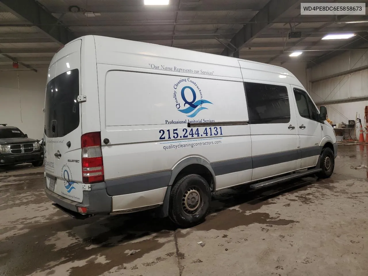 2014 Mercedes-Benz Sprinter 2500 VIN: WD4PE8DC6E5858673 Lot: 79423374