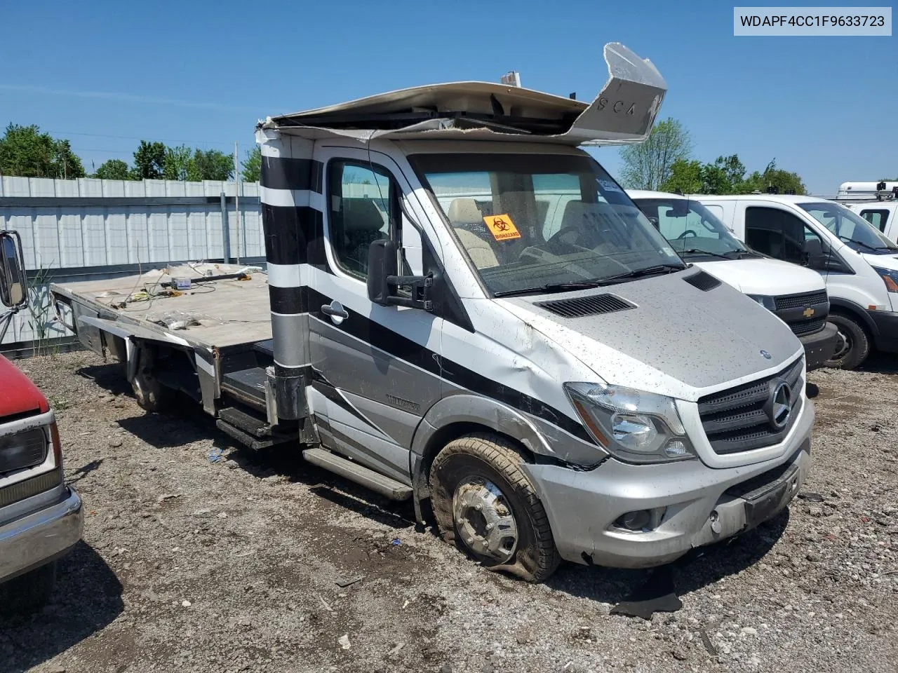 2015 Mercedes-Benz Sprinter 3500 VIN: WDAPF4CC1F9633723 Lot: 52573234