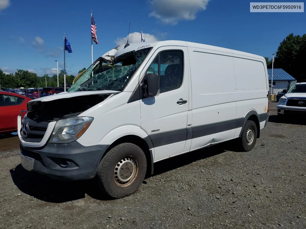 2015 Mercedes-Benz Sprinter 2500 VIN: WD3PE7DC6F5950916 Lot: 61084344