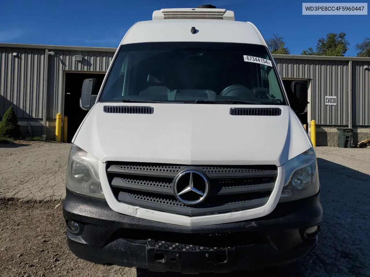 2015 Mercedes-Benz Sprinter 2500 VIN: WD3PE8CC4F5960447 Lot: 67344154