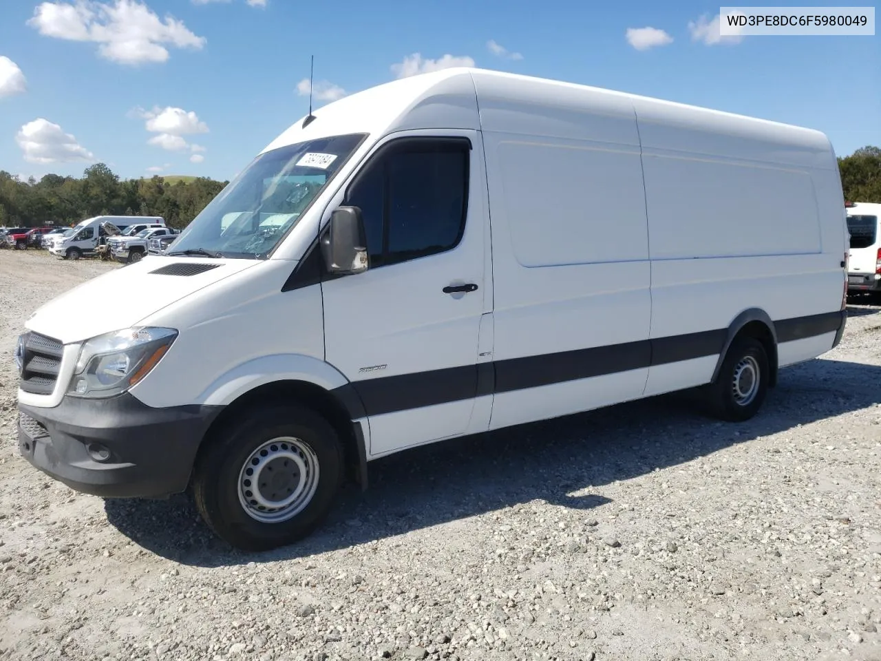 2015 Mercedes-Benz Sprinter 2500 VIN: WD3PE8DC6F5980049 Lot: 73341184