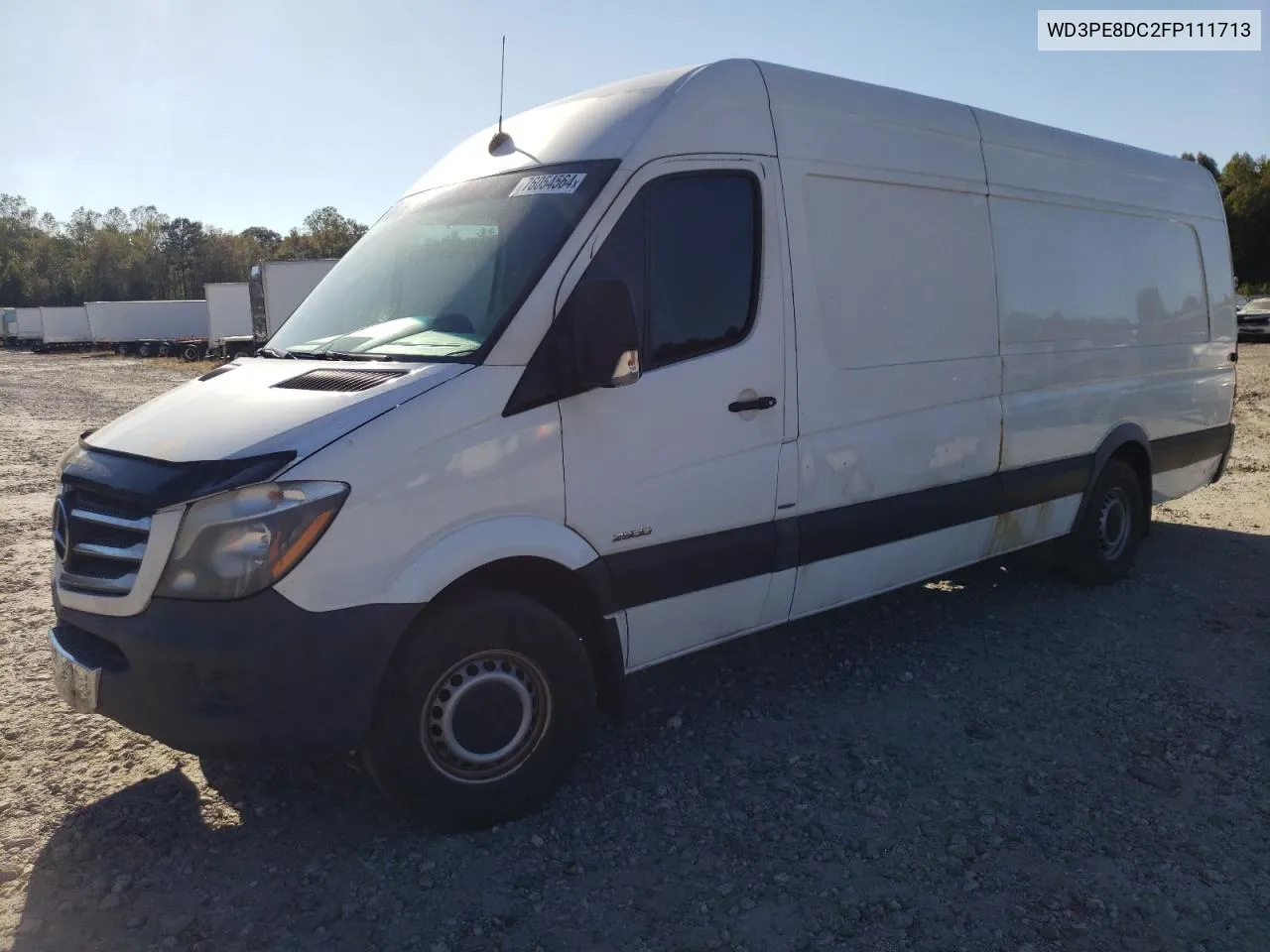 2015 Mercedes-Benz Sprinter 2500 VIN: WD3PE8DC2FP111713 Lot: 76054564