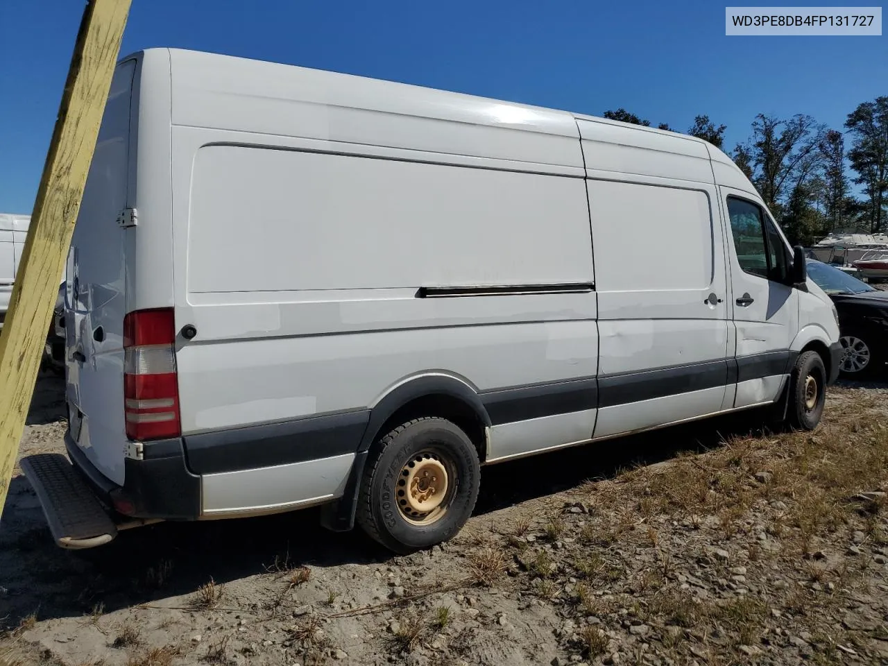 2015 Mercedes-Benz Sprinter 2500 VIN: WD3PE8DB4FP131727 Lot: 76120584