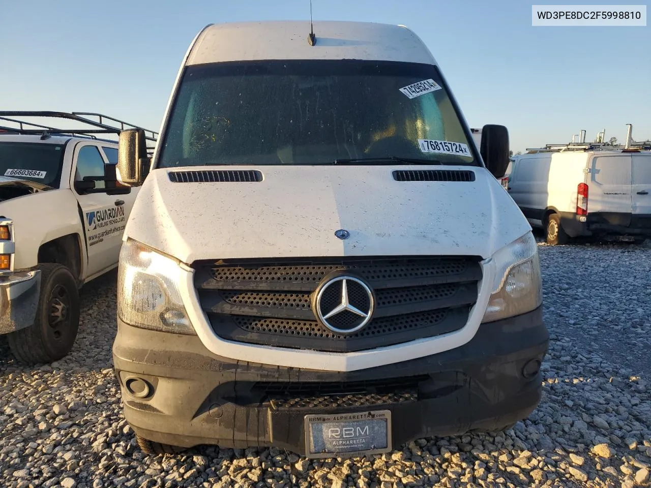 2015 Mercedes-Benz Sprinter 2500 VIN: WD3PE8DC2F5998810 Lot: 76815724