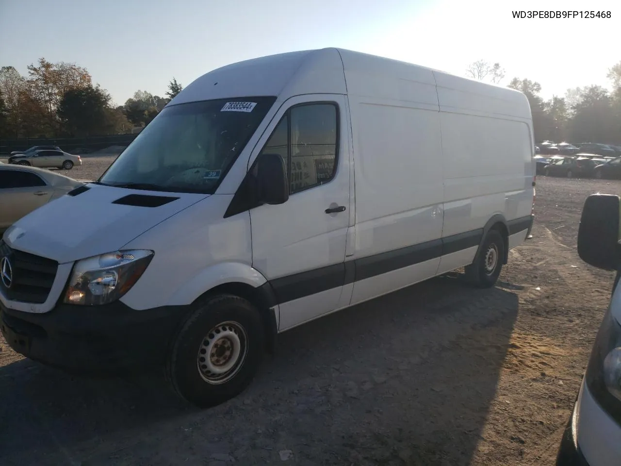 2015 Mercedes-Benz Sprinter 2500 VIN: WD3PE8DB9FP125468 Lot: 78383544