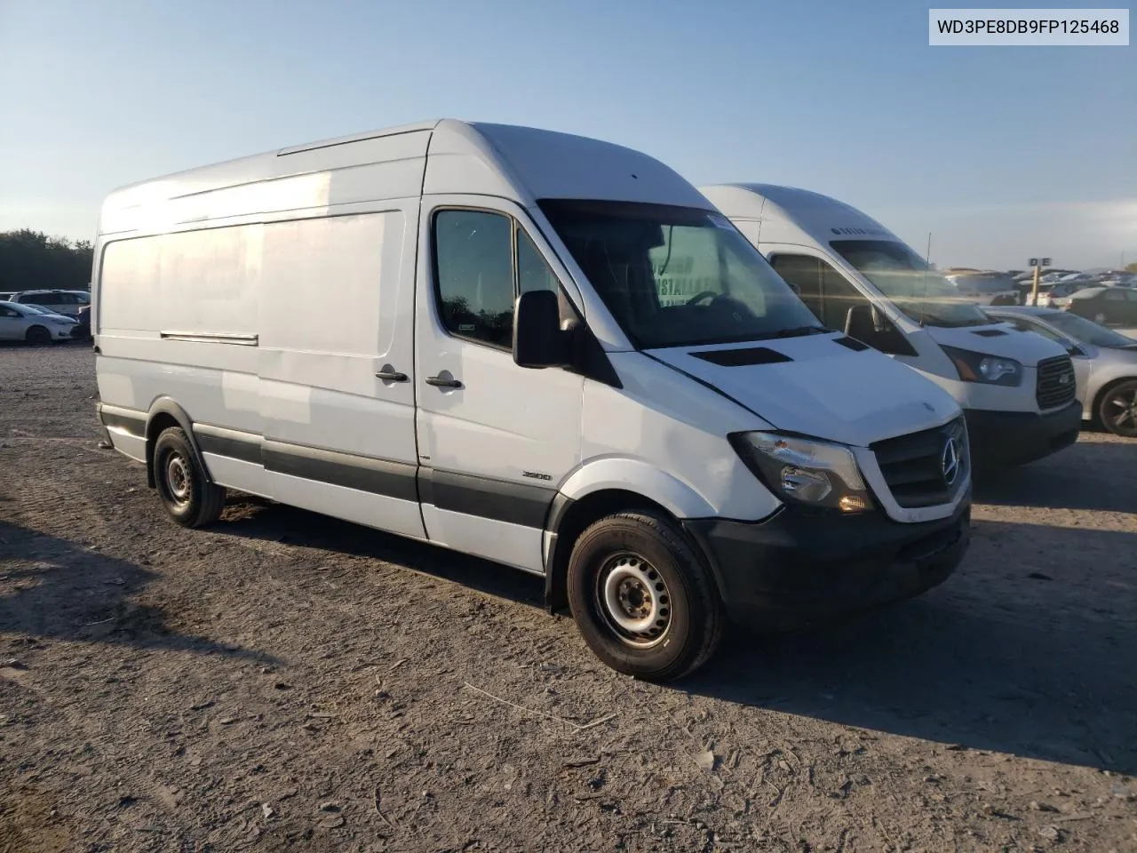 2015 Mercedes-Benz Sprinter 2500 VIN: WD3PE8DB9FP125468 Lot: 78383544