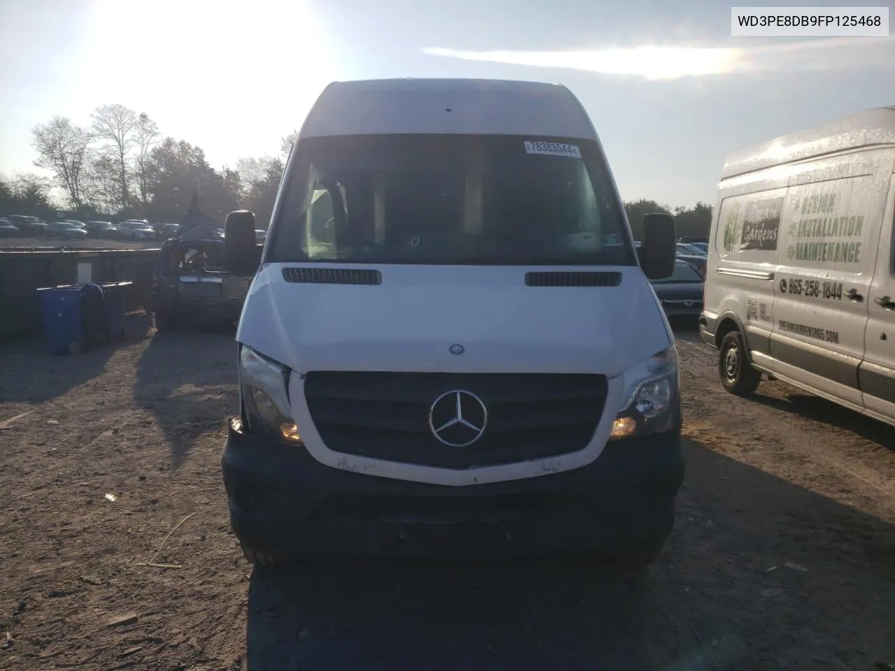 2015 Mercedes-Benz Sprinter 2500 VIN: WD3PE8DB9FP125468 Lot: 78383544