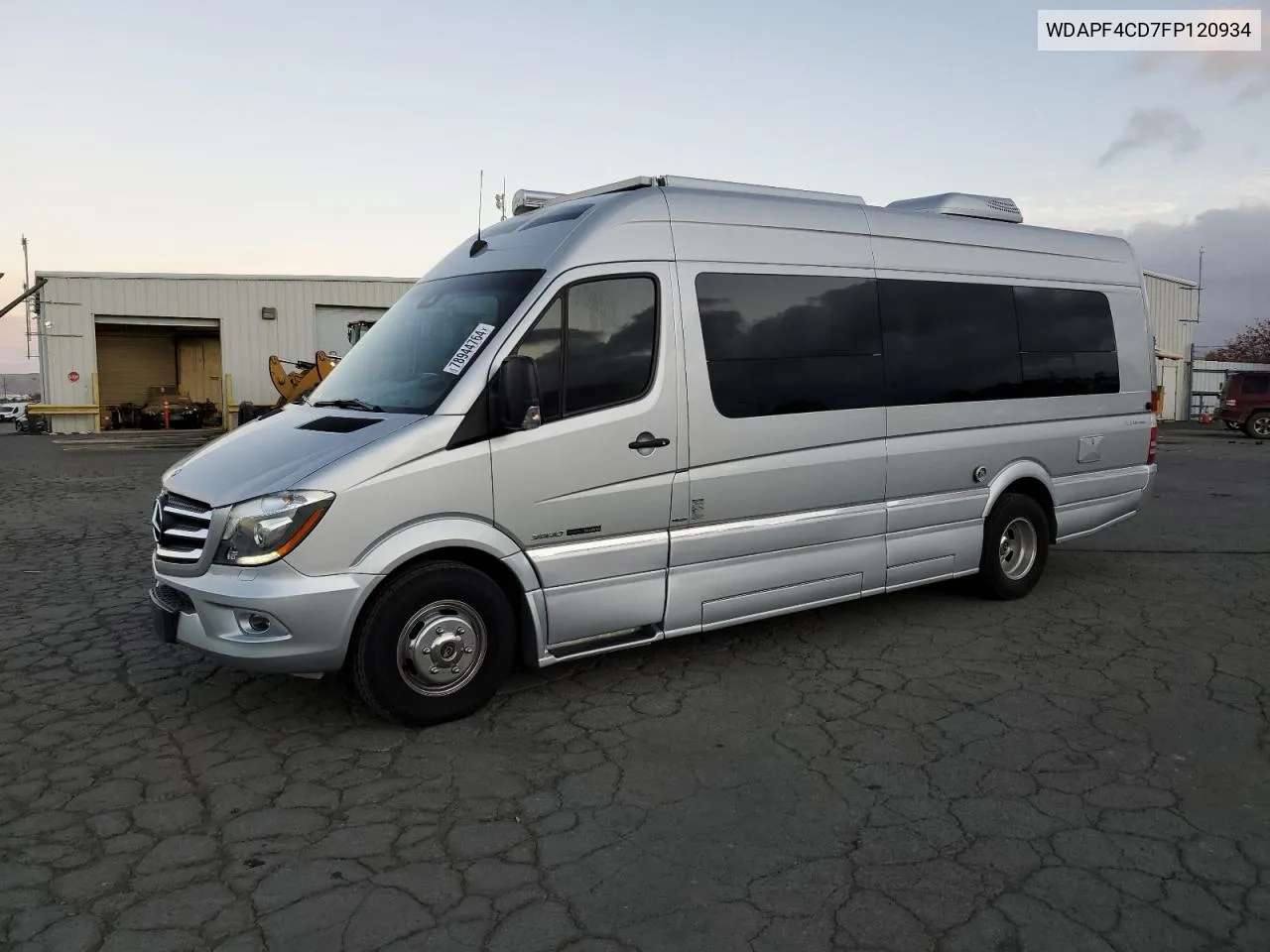 2015 Mercedes-Benz Sprinter 3500 VIN: WDAPF4CD7FP120934 Lot: 78944764