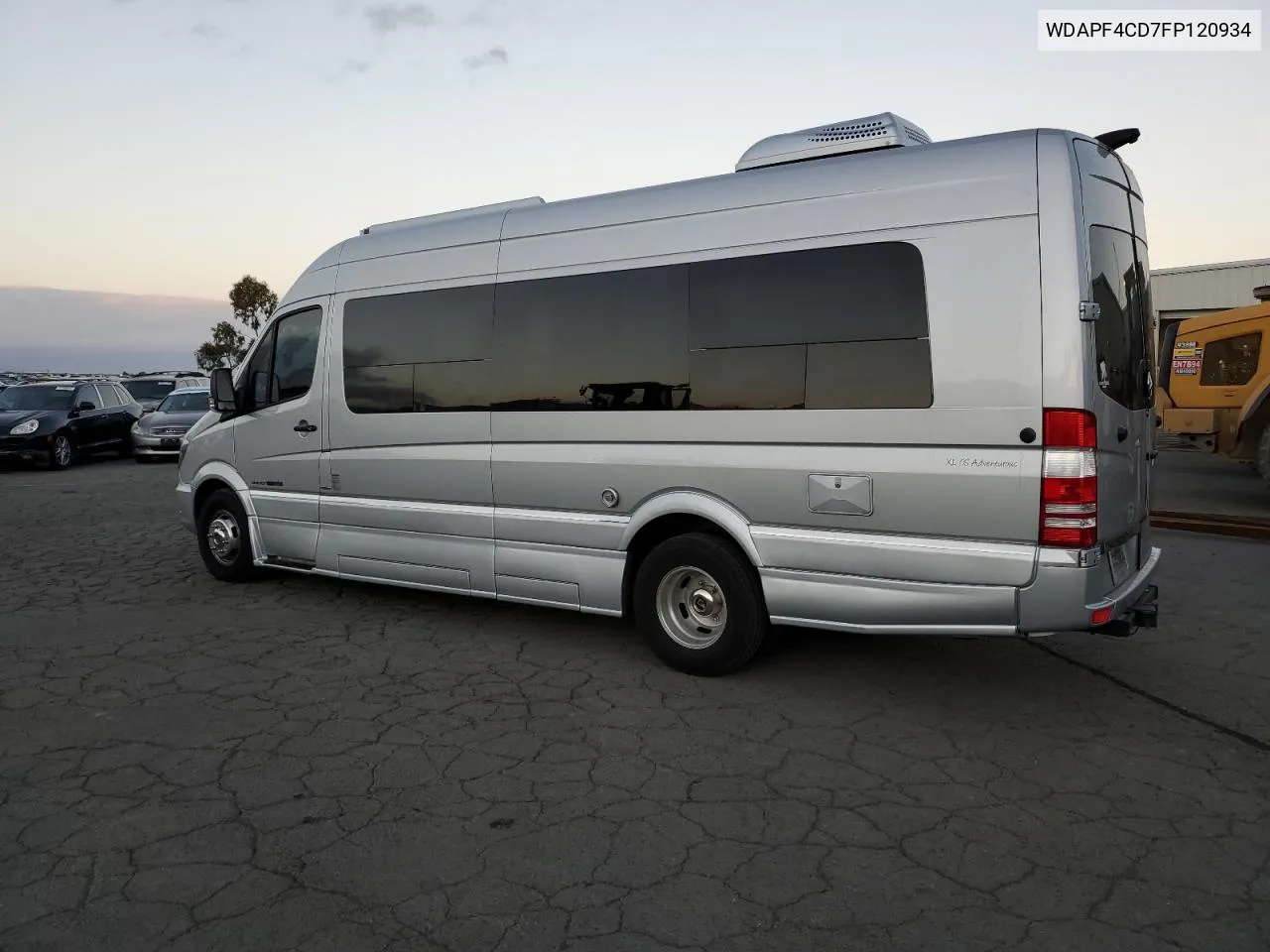 2015 Mercedes-Benz Sprinter 3500 VIN: WDAPF4CD7FP120934 Lot: 78944764