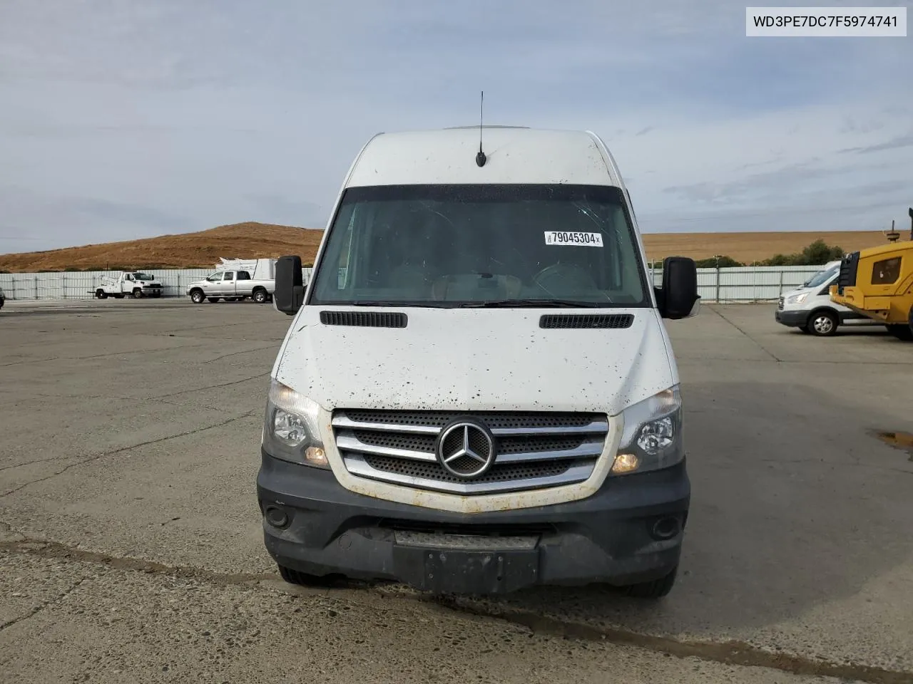 2015 Mercedes-Benz Sprinter 2500 VIN: WD3PE7DC7F5974741 Lot: 79045304