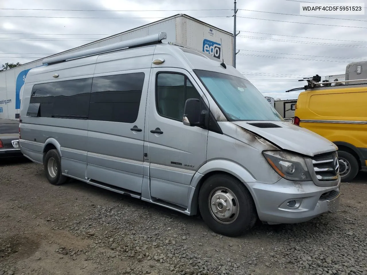 2015 Mercedes-Benz Sprinter 3500 VIN: WDAPF4CD5F5951523 Lot: 79576454