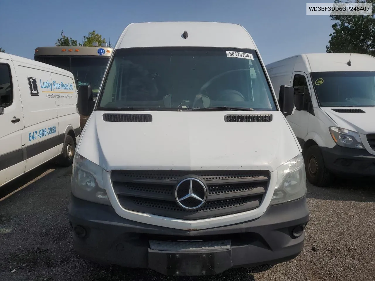 2016 Mercedes-Benz Sprinter 3500 VIN: WD3BF3DD6GP246407 Lot: 68475764