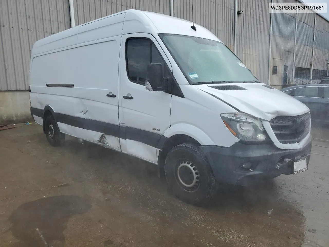 2016 Mercedes-Benz Sprinter 2500 VIN: WD3PE8DD5GP191681 Lot: 71114144