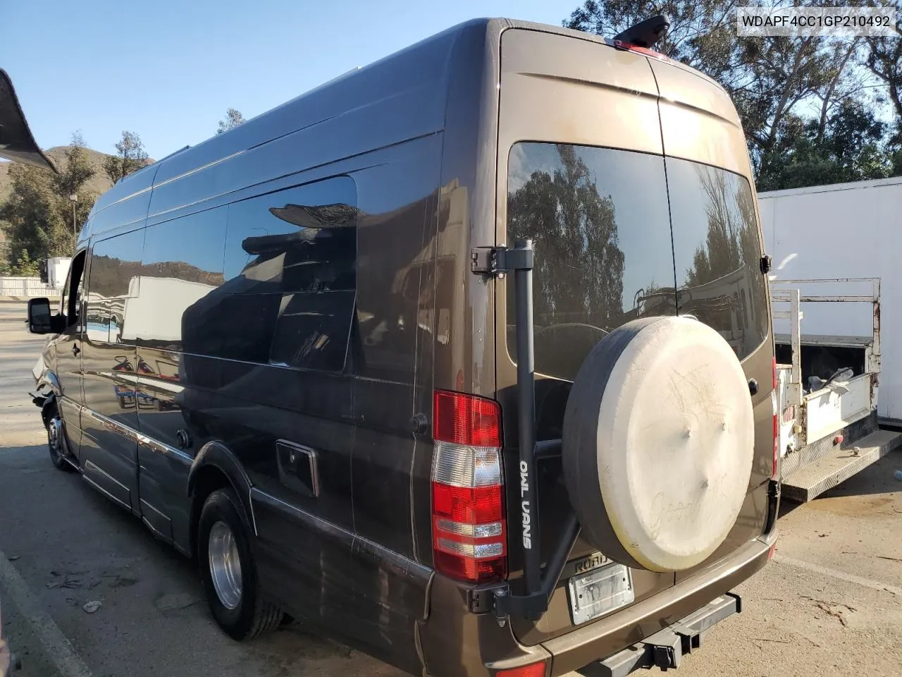 2016 Mercedes-Benz Sprinter 3500 VIN: WDAPF4CC1GP210492 Lot: 72039464