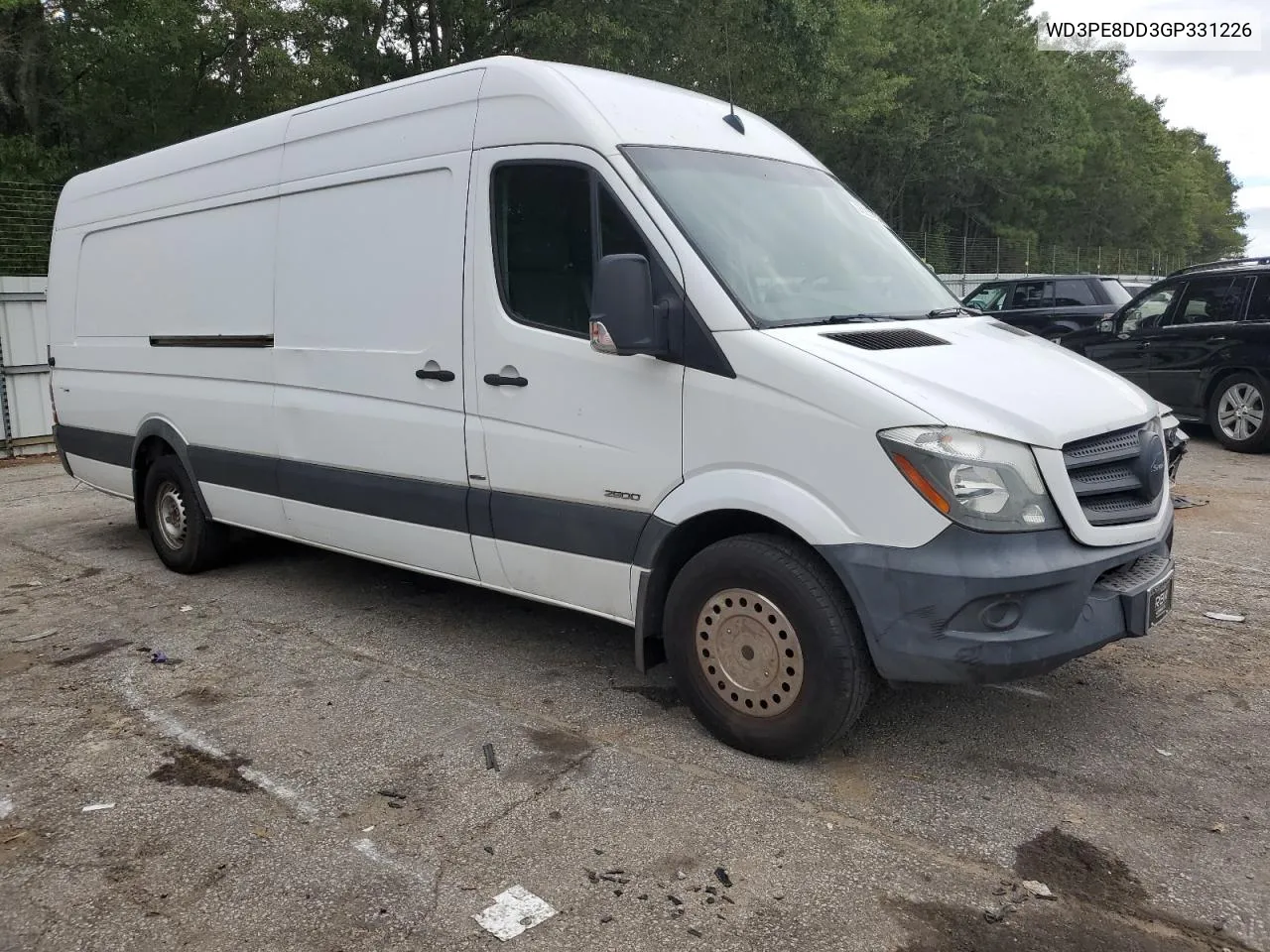 2016 Mercedes-Benz Sprinter 2500 VIN: WD3PE8DD3GP331226 Lot: 72259234