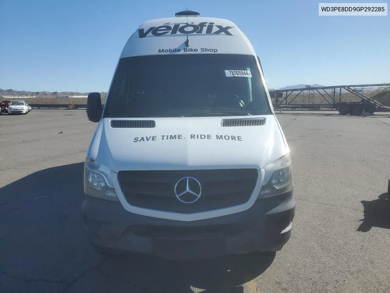 2016 Mercedes-Benz Sprinter 2500 VIN: WD3PE8DD9GP292285 Lot: 73005944