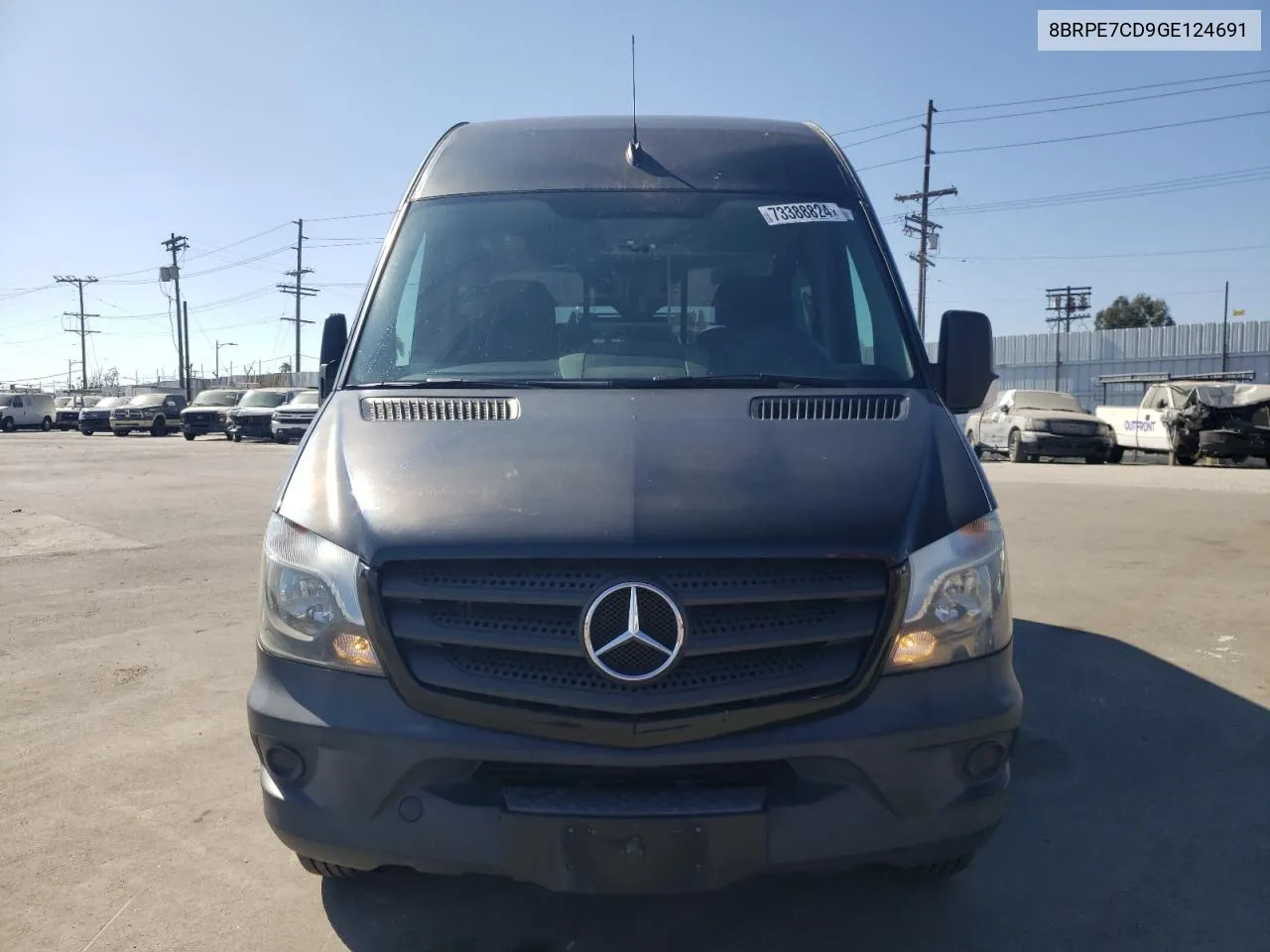 2016 Mercedes-Benz Sprinter 2500 VIN: 8BRPE7CD9GE124691 Lot: 73388824