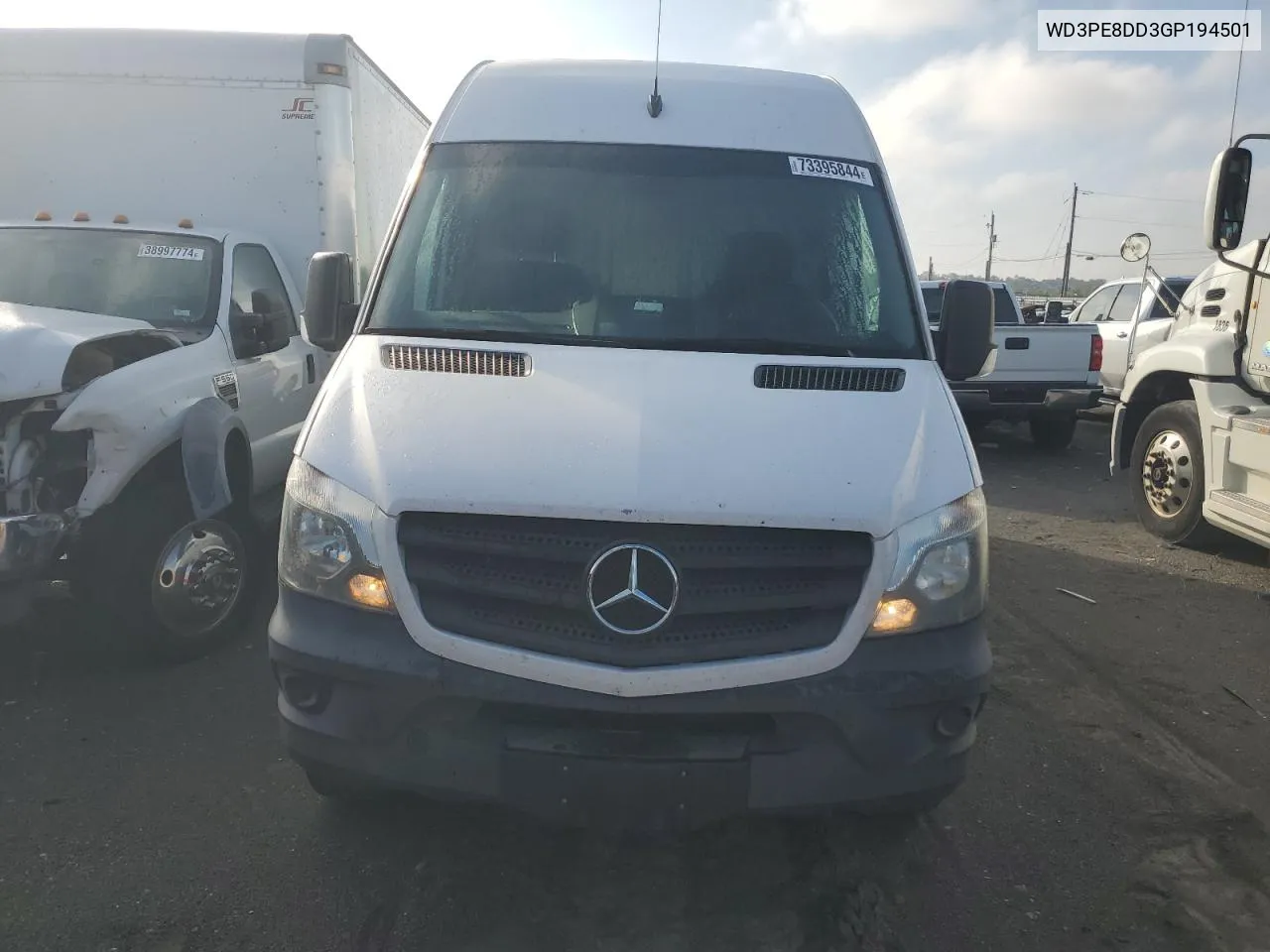 2016 Mercedes-Benz Sprinter 2500 VIN: WD3PE8DD3GP194501 Lot: 73395844