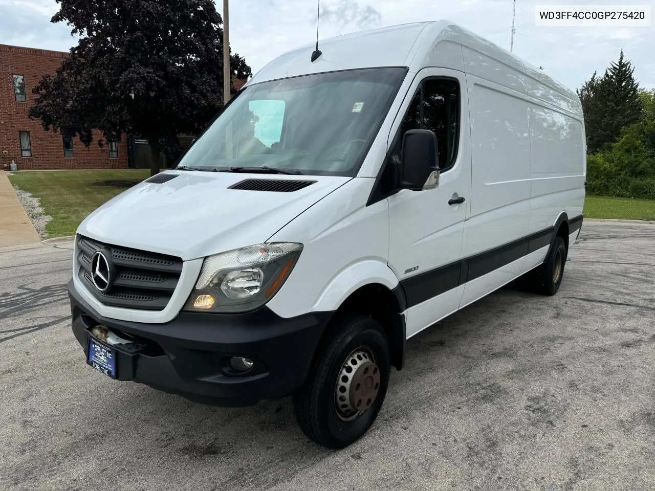 2016 Mercedes-Benz Sprinter 3500 VIN: WD3FF4CC0GP275420 Lot: 73534704