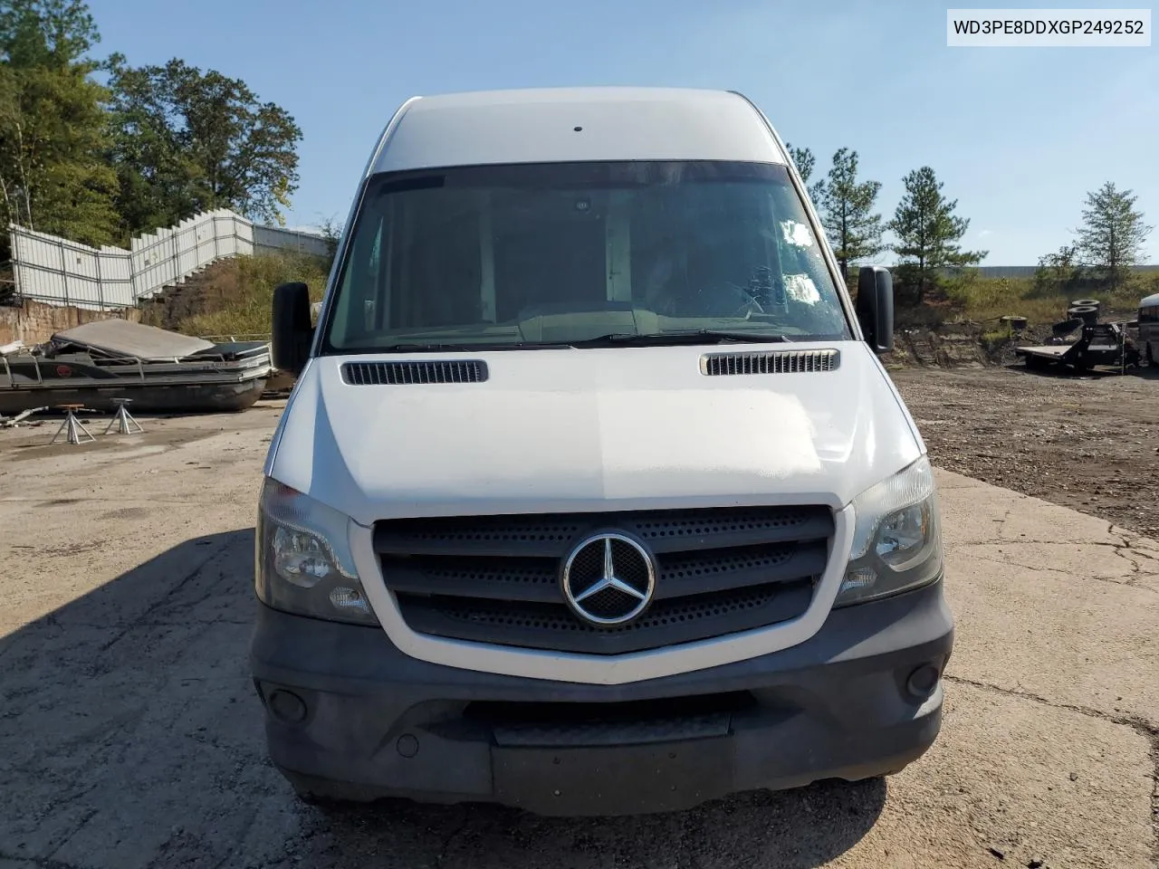 2016 Mercedes-Benz Sprinter 2500 VIN: WD3PE8DDXGP249252 Lot: 74990774