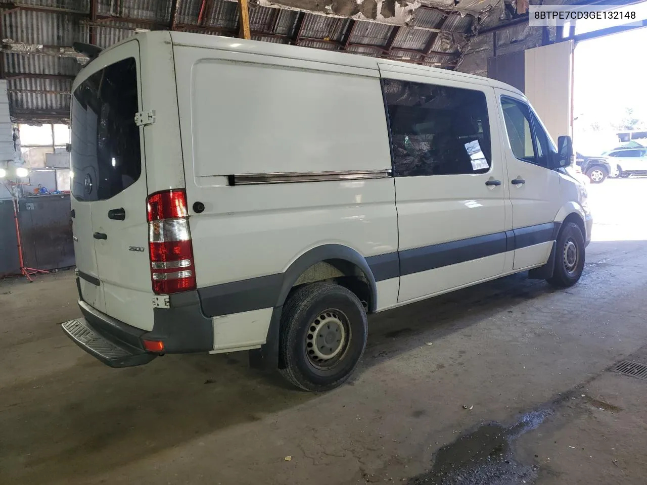 2016 Mercedes-Benz Sprinter 2500 VIN: 8BTPE7CD3GE132148 Lot: 77323794