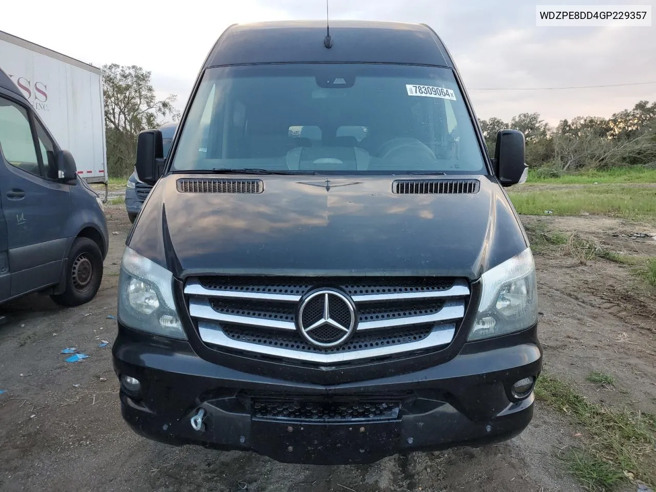 2016 Mercedes-Benz Sprinter 2500 VIN: WDZPE8DD4GP229357 Lot: 78309064