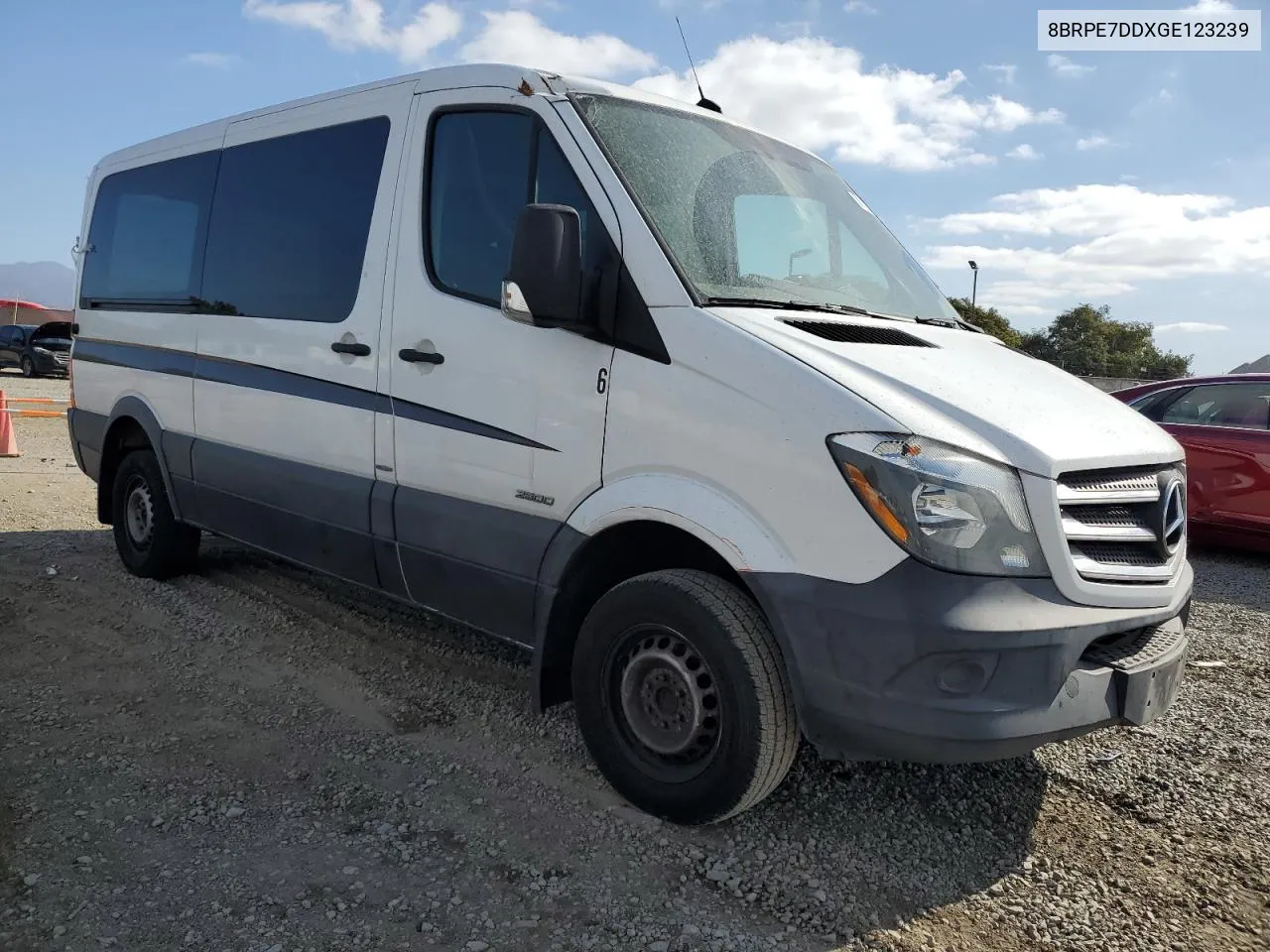 2016 Mercedes-Benz Sprinter 2500 VIN: 8BRPE7DDXGE123239 Lot: 80139494