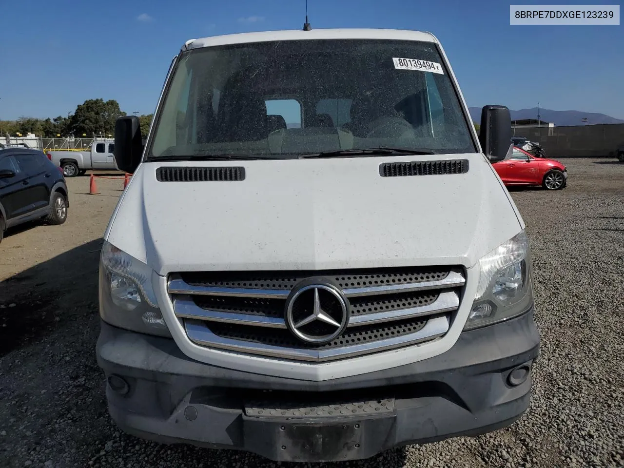 2016 Mercedes-Benz Sprinter 2500 VIN: 8BRPE7DDXGE123239 Lot: 80139494