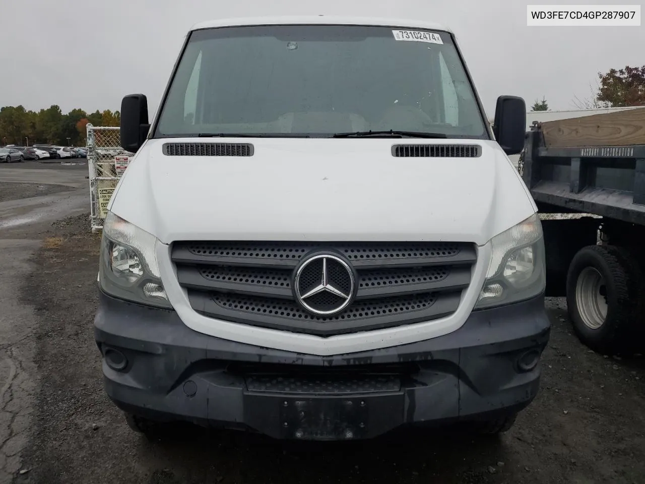 2016 Mercedes-Benz Sprinter 2500 VIN: WD3FE7CD4GP287907 Lot: 80319674