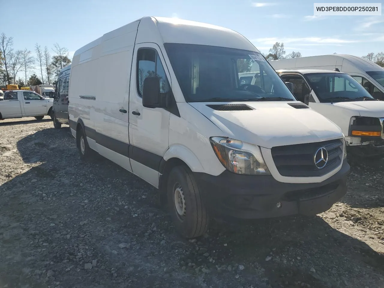 2016 Mercedes-Benz Sprinter 2500 VIN: WD3PE8DD0GP250281 Lot: 80447834