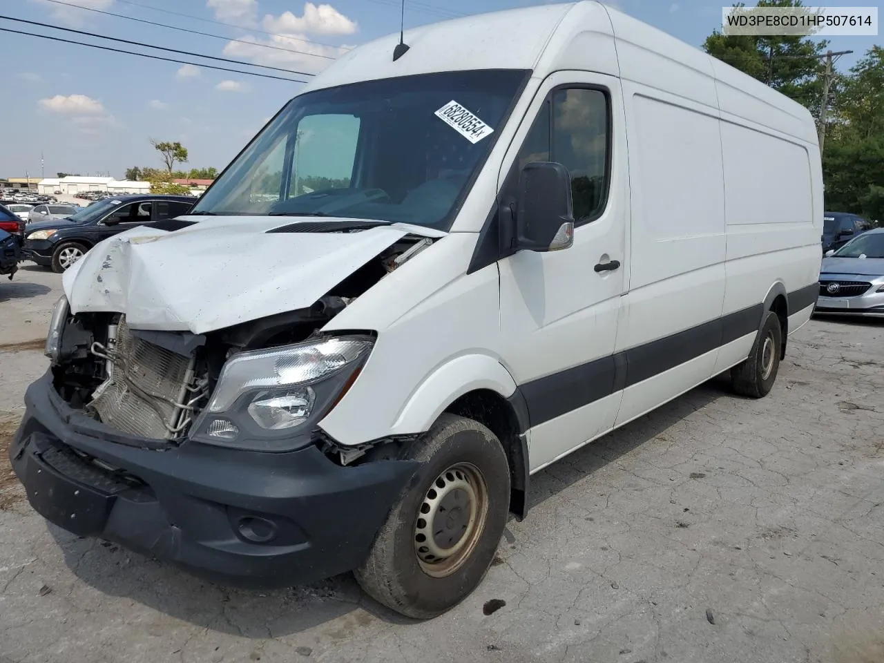 2017 Mercedes-Benz Sprinter 2500 VIN: WD3PE8CD1HP507614 Lot: 68280554