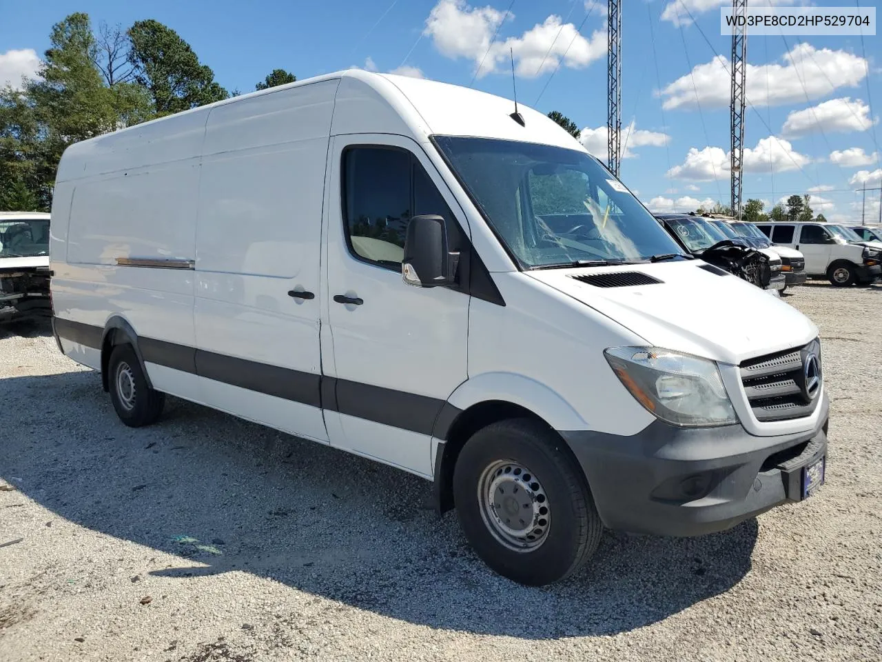 2017 Mercedes-Benz Sprinter 2500 VIN: WD3PE8CD2HP529704 Lot: 72596204