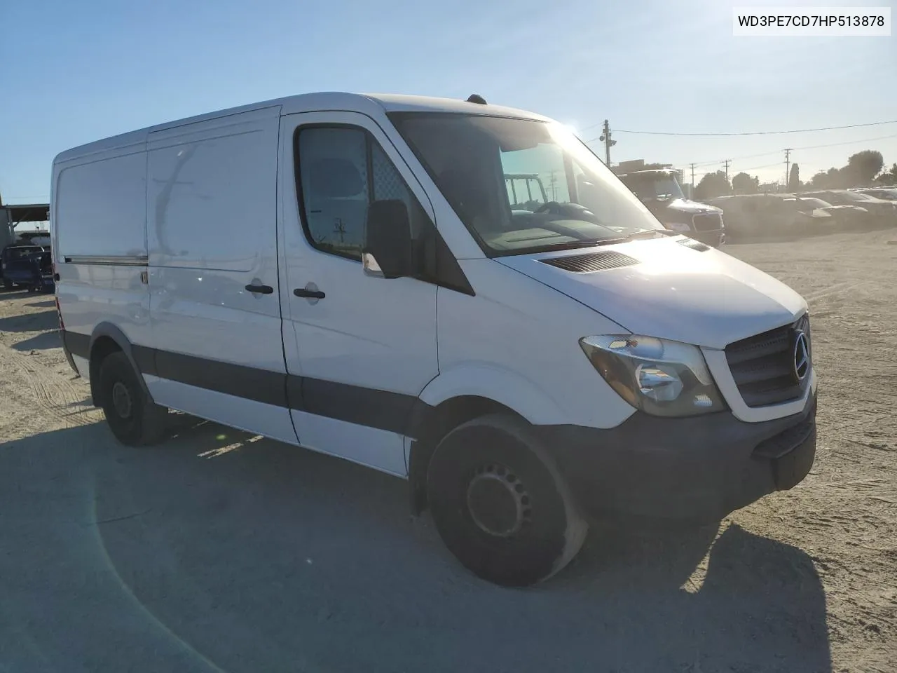 2017 Mercedes-Benz Sprinter 2500 VIN: WD3PE7CD7HP513878 Lot: 77496774