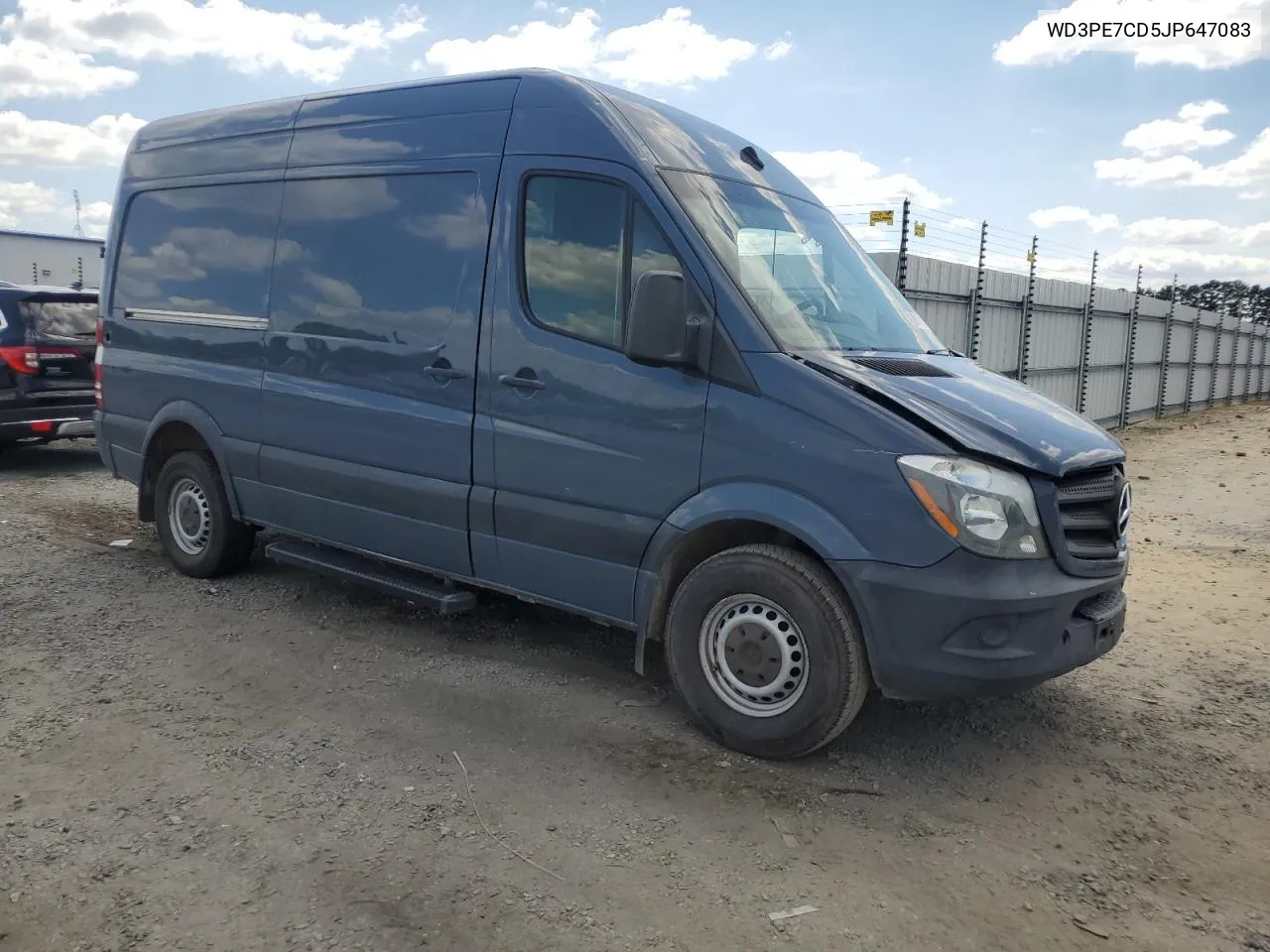 2018 Mercedes-Benz Sprinter 2500 VIN: WD3PE7CD5JP647083 Lot: 59391884