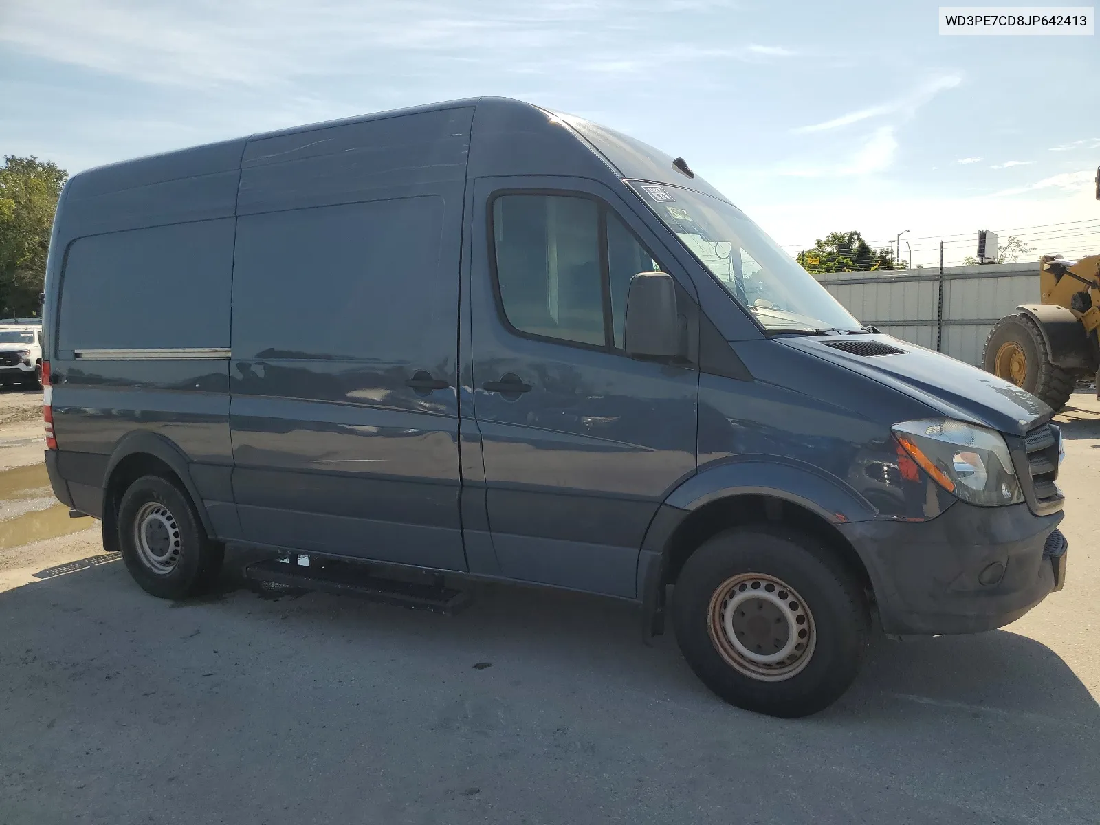 2018 Mercedes-Benz Sprinter 2500 VIN: WD3PE7CD8JP642413 Lot: 62768684